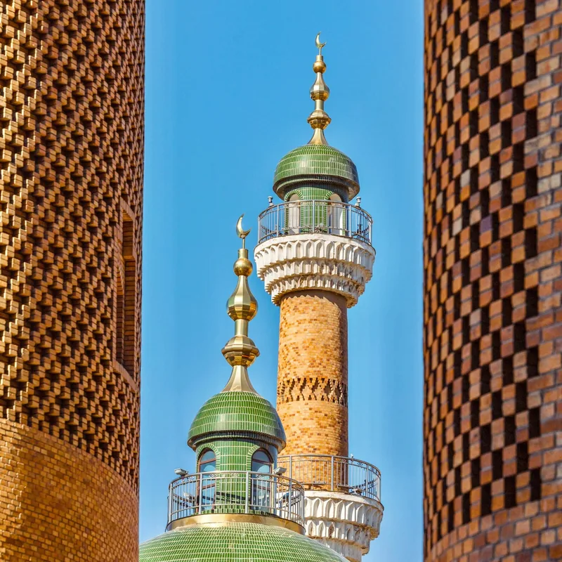 Grand Bazaar minaret and domes