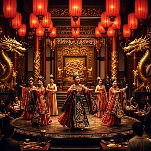 Imperial palace banquet show