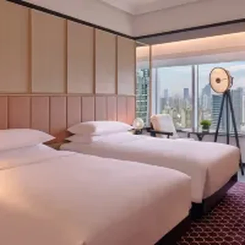 Hyatt Centric Shanghai twin room