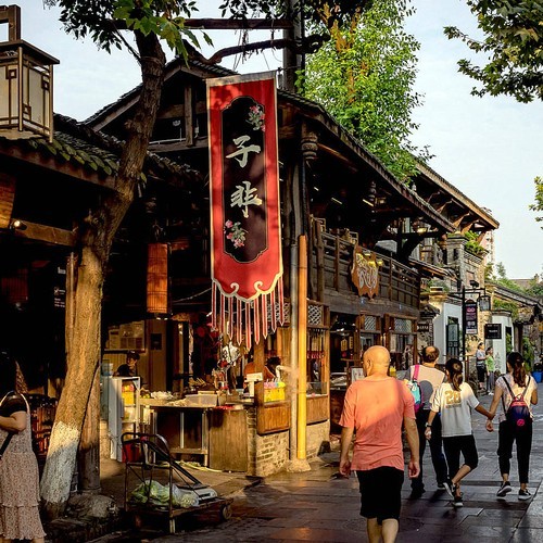 Kuanzhai Alleys old Chengdu