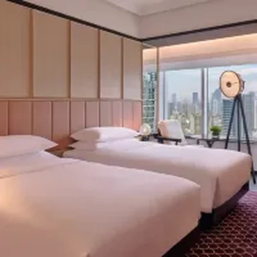 Hyatt Centric Shanghai twin room
